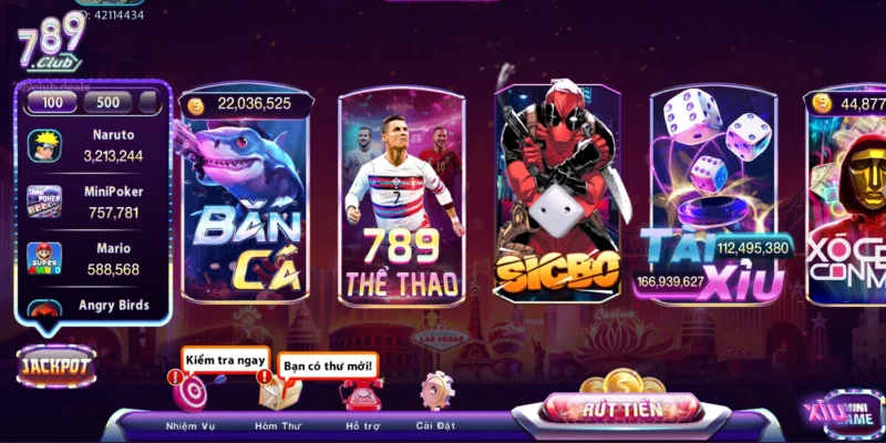 789club sở hữu kho game chất lượng đỉnh cao